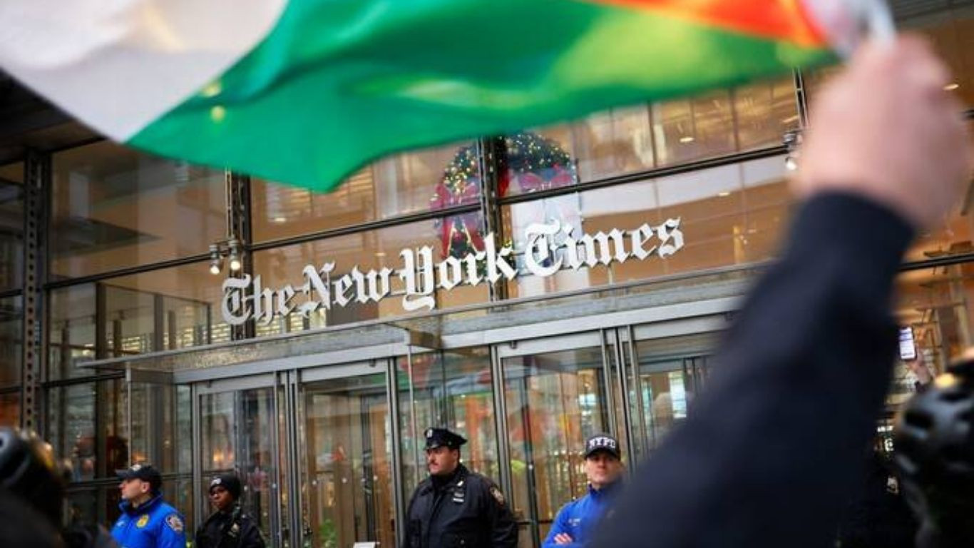 NYT faces fresh backlash as 300 writers vow boycott citing anti-Palestinian bias
