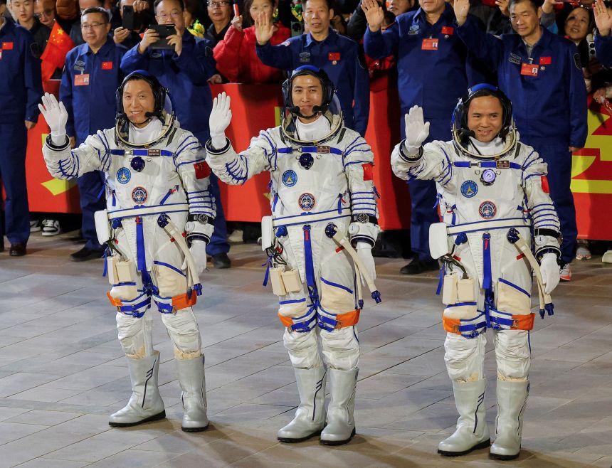 China sends its youngest astronaut to ‘Heavenly Palace’ space station