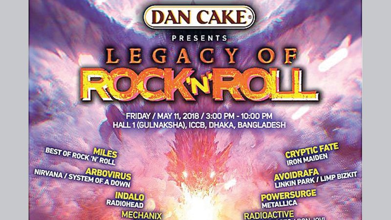 Concert ‘Legacy of Rock N Roll’ at ICCB today
