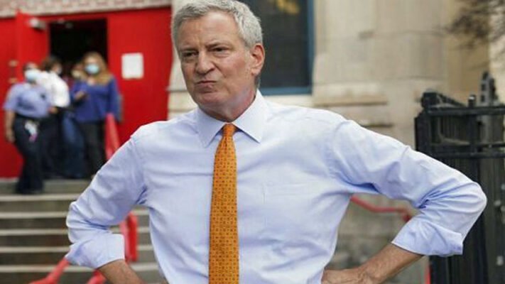 De Blasio furloughs mayor's office staffers, and himself