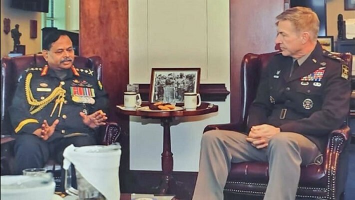 Discussed General Aziz meeting with US Army Chief