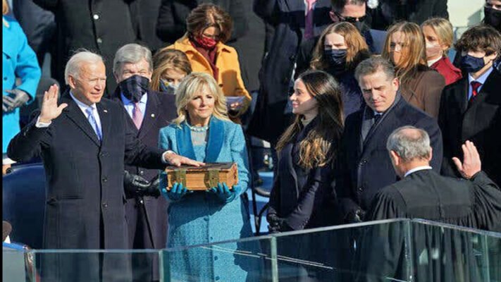 Biden sworn in as 46th president