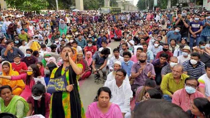 If the demand is not met, a long march towards Noakhali