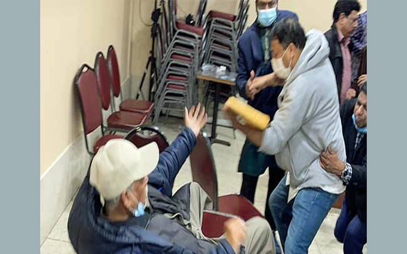 BNP’s two groups scuffle on Zia’s death anniv in USA