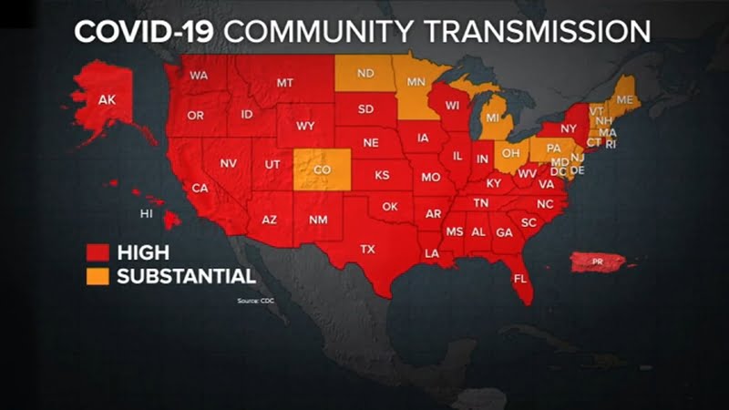 Coronavirus infections rise again in USA