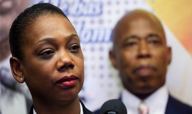 First target of New York's female police chief is suppression of violent crime
