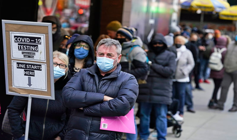 Omicron accounts for 73 percent of new US cases