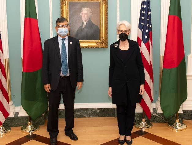 Foreign Secretary raised issue of ban on RAB with US Deputy Secretary of State