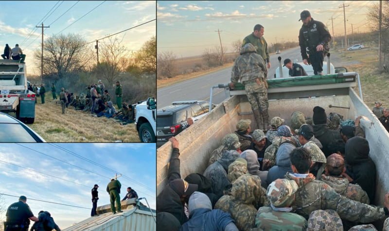 46 expecting immigrants found in tractor-trailer in Texas