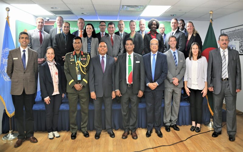 US Army War College delegations visit Bangladesh Mission to the UN