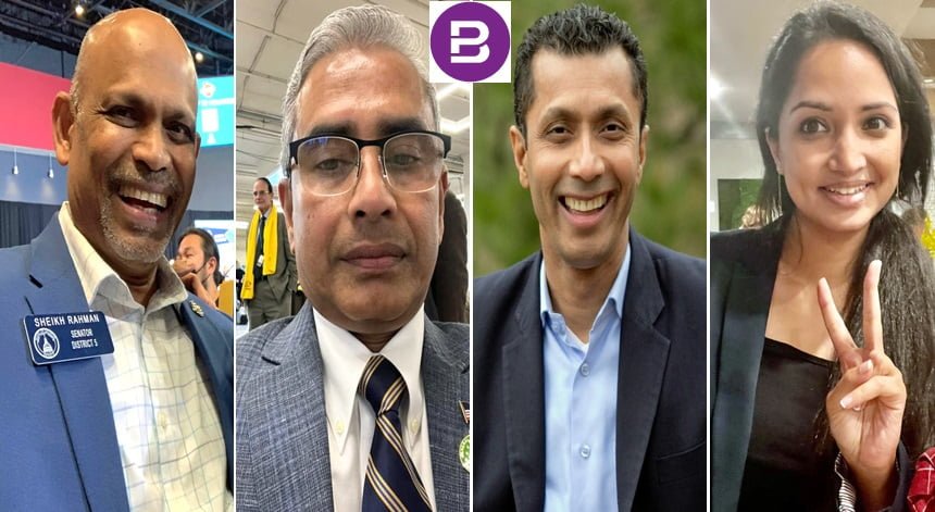 Four Bangladeshis won the US midterm elections