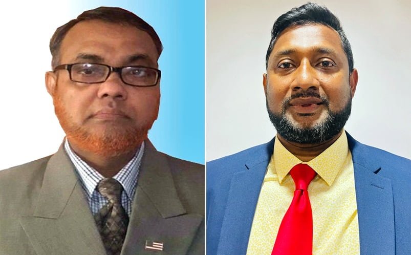 President Azad GS Ibrahim of Greater Noakhali Society in Connecticut