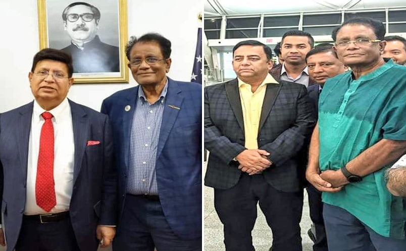 US Awami League president get legal notice for told story behind US ban