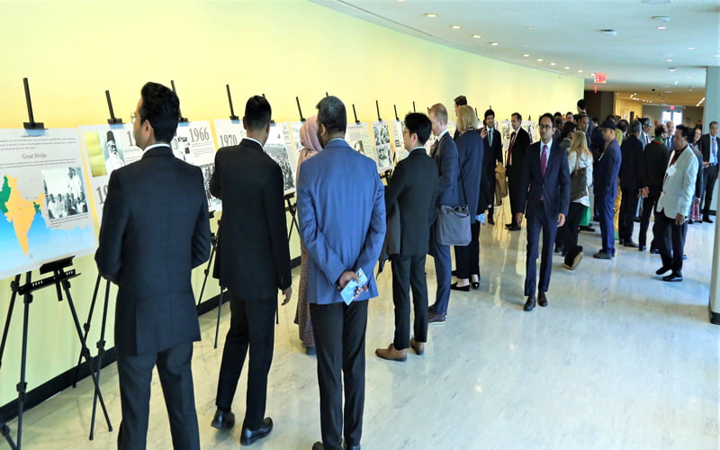 First time Genocide photo exhibition at UN headquarters