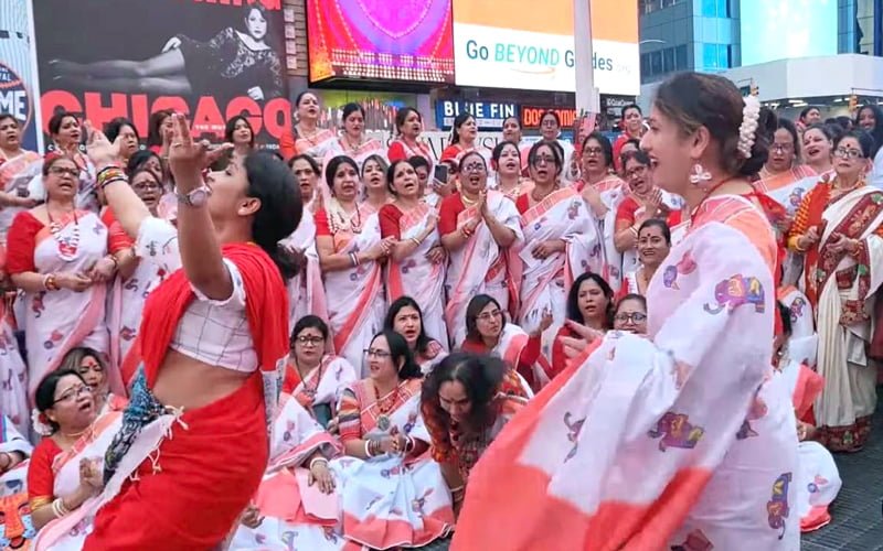 'Uludhvani' at Mangal Shobhajatra in New York, expats angry