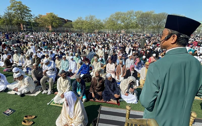 Eid celebration of expatriate Bangladeshis in 50 US states