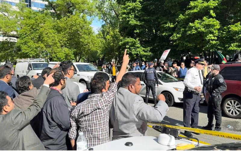 5 injured, 3 arrested in clash between A.League and BNP in front of World Bank in Washington DC