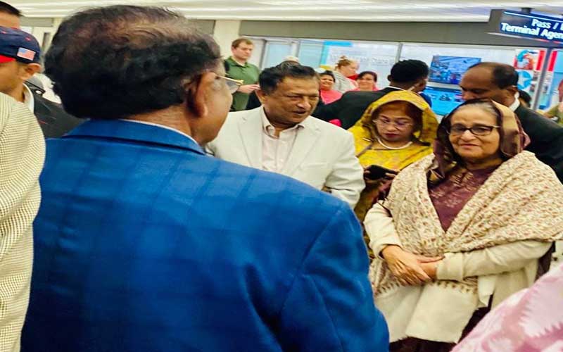 Prime Minister left Washington DC for London