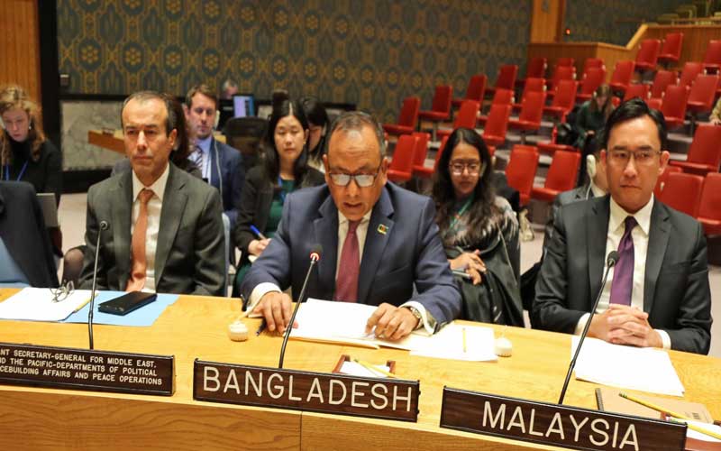 Bangladesh calls on world leaders to solve the Rohingya crisis