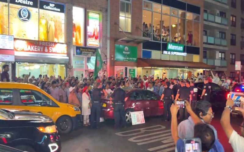 Quota reform: Awami League-BNP clash, Chase and counter chase in New York