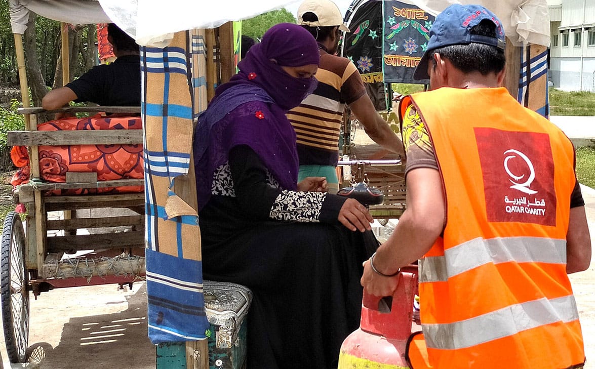 Qatar Charity aid benefits over 12,000 people in Cox’s Bazar