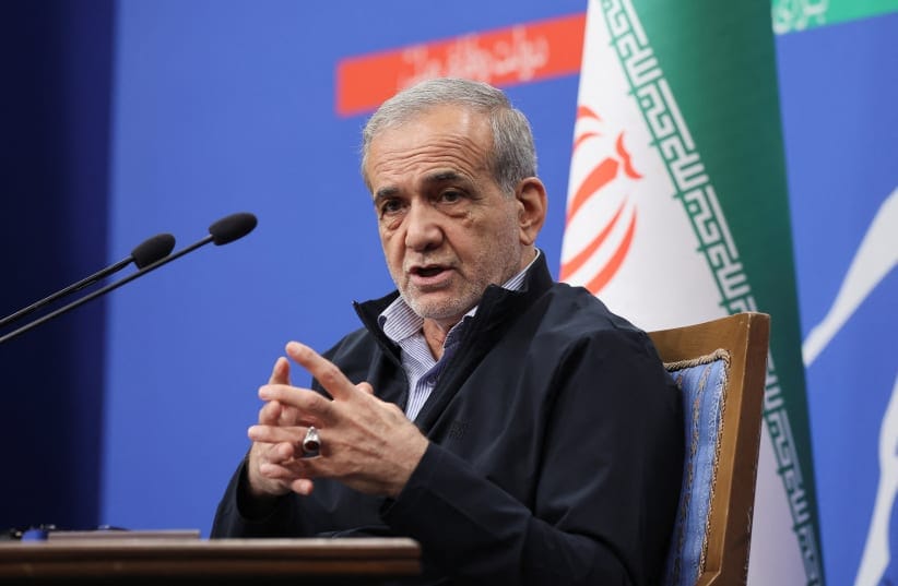 Iran's President Pezeshkian says Trump speaks of peace and threatens at same time