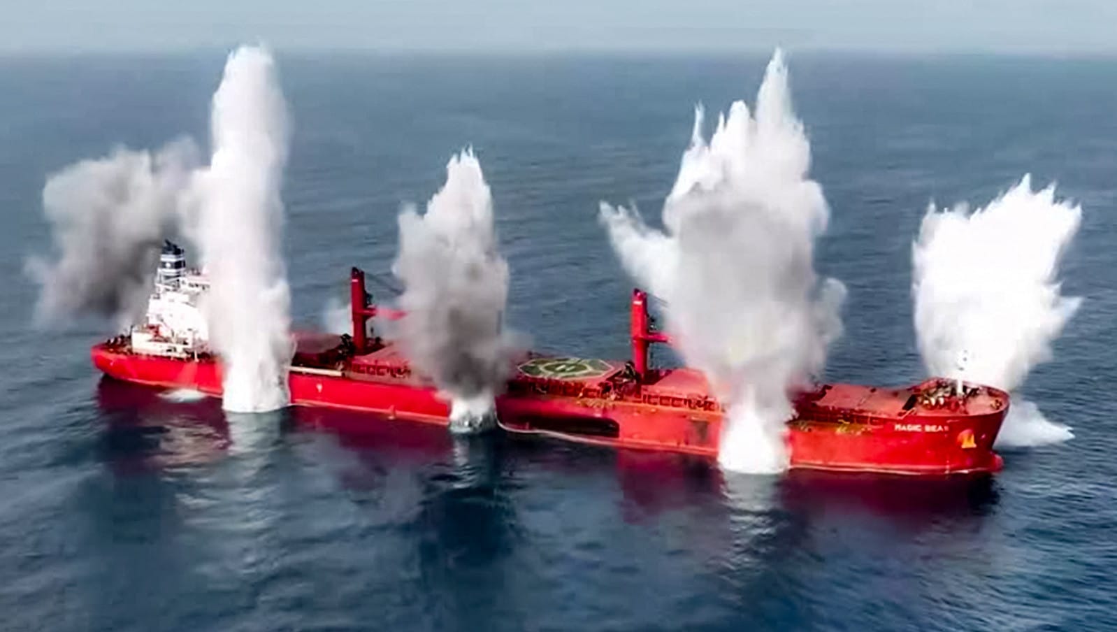 HRW says Huthi cargo ship attacks amount to war crimes