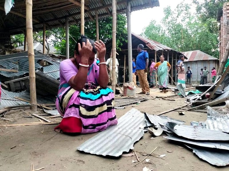 Witnesses describe mob assault on 22 Hindu homes in Rangpur’s Gangachara