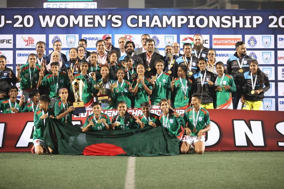 SAFF U-20 Women's Champs: Trishna Rani powers Bangladesh to dramatic win over Nepal