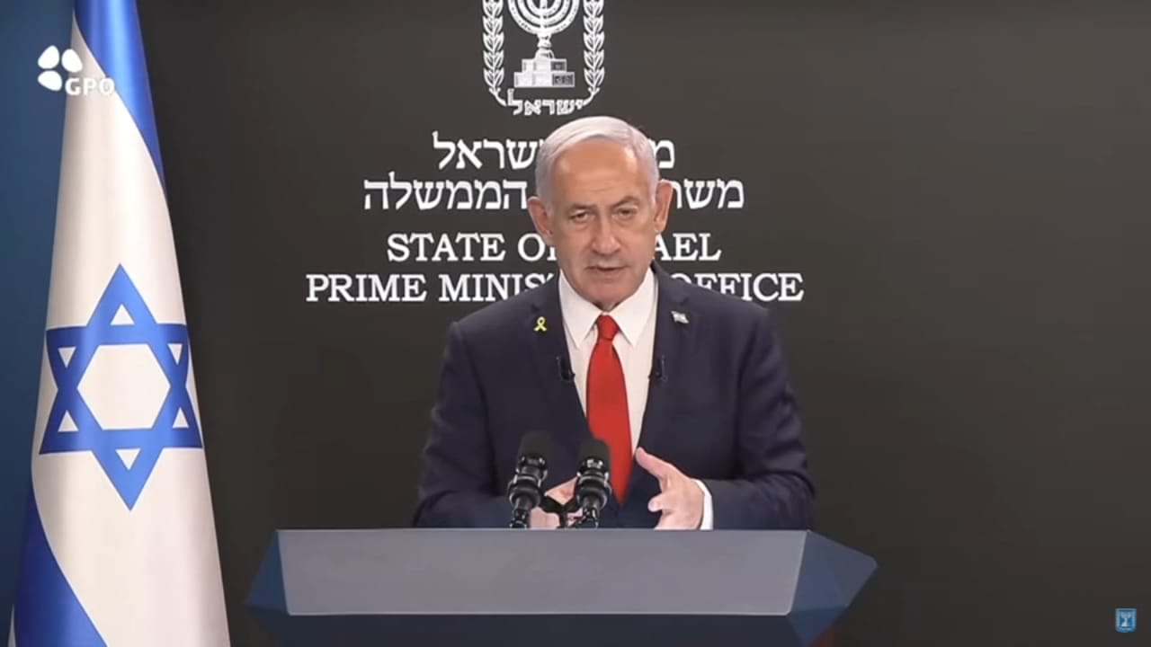 Netanyahu defends Gaza war expansion during press conference