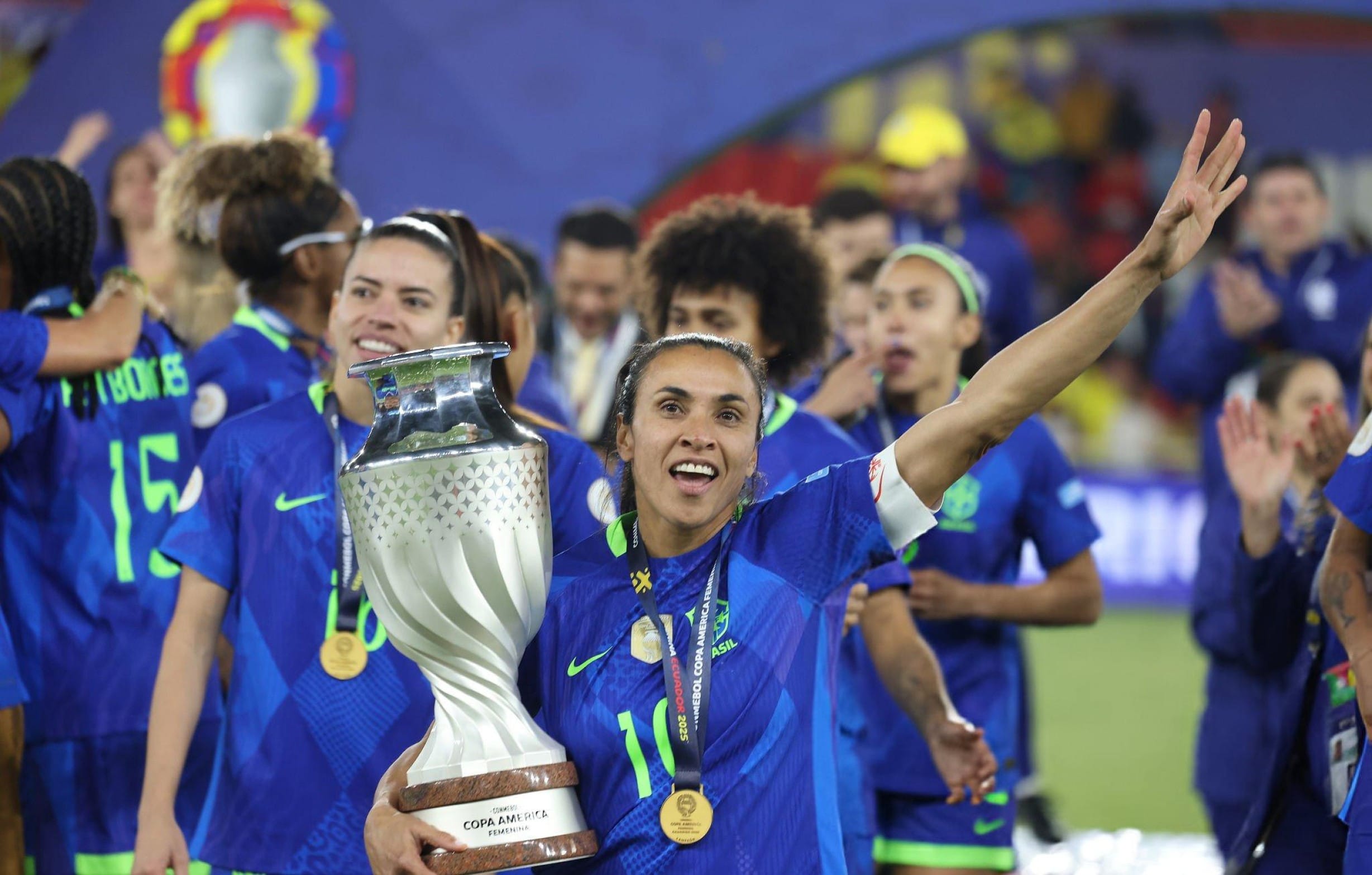 Marta inspires Brazil to ninth Copa America Femenina title in thrilling final