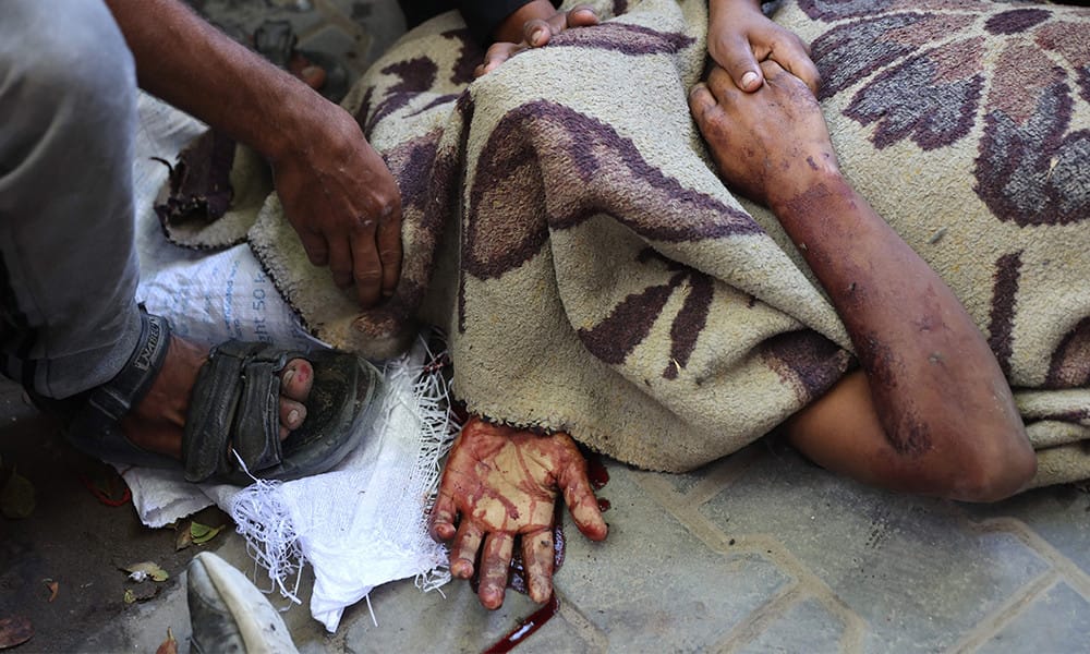 Gaza civil defence says 20 killed by overturned aid truck