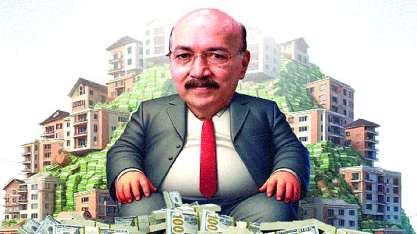 Mountains of wealth without any known source of income