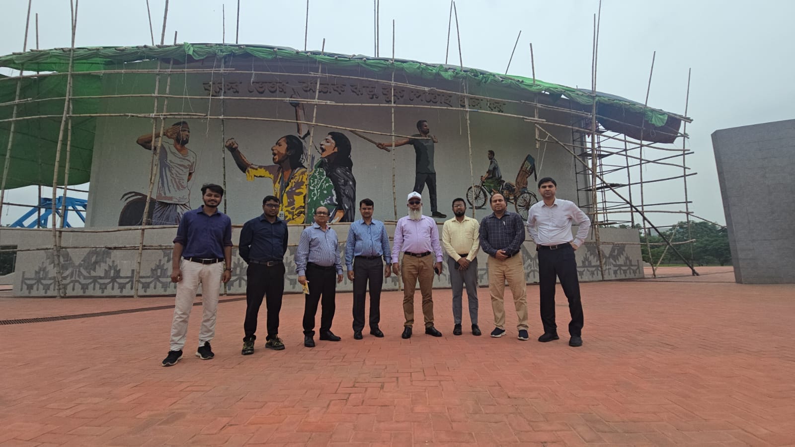 Bridge Authority paints special graffiti on Padma Bridge honouring July Uprising