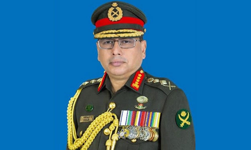 Army chief visits China to improve military cooperation