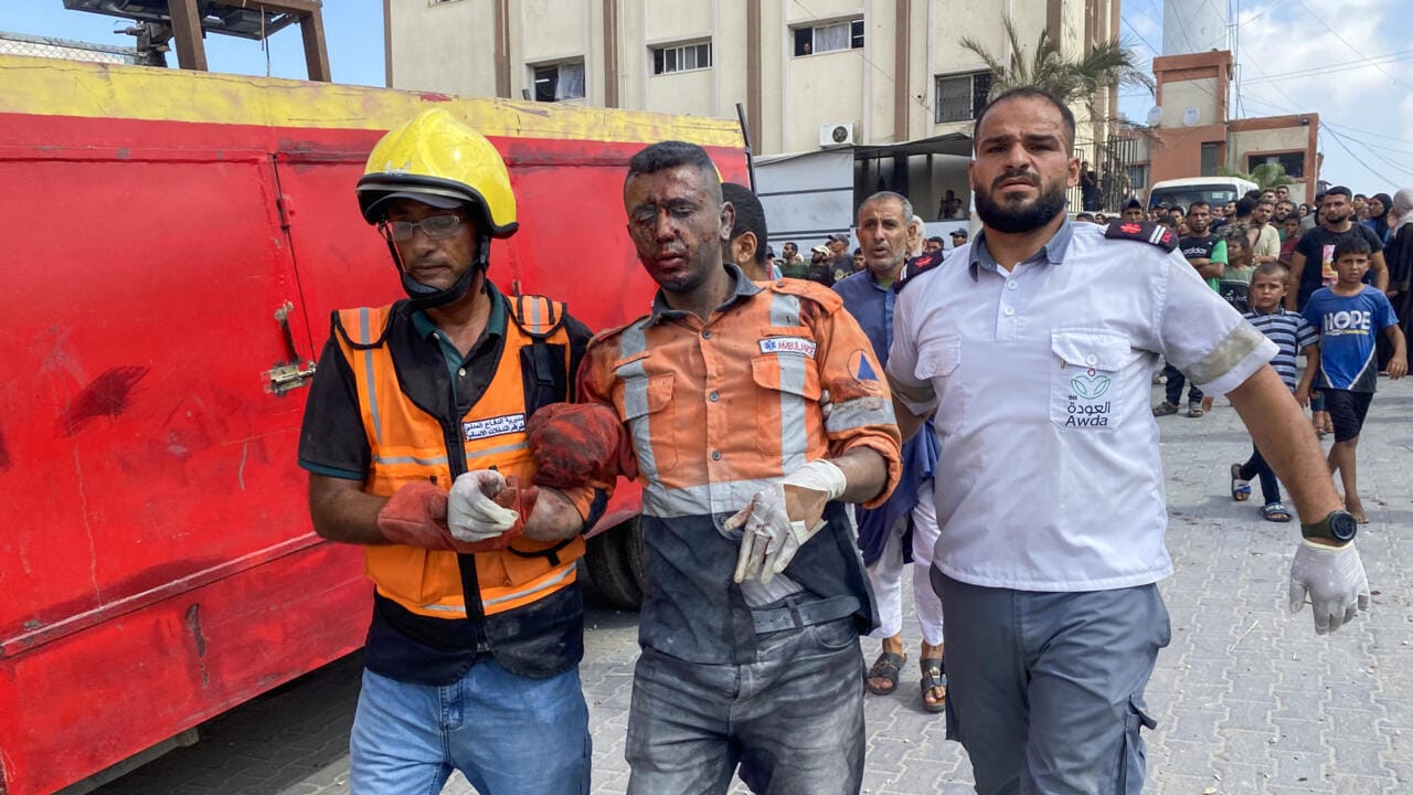 Five journalists among 20 killed in Israeli strikes on Gaza hospital