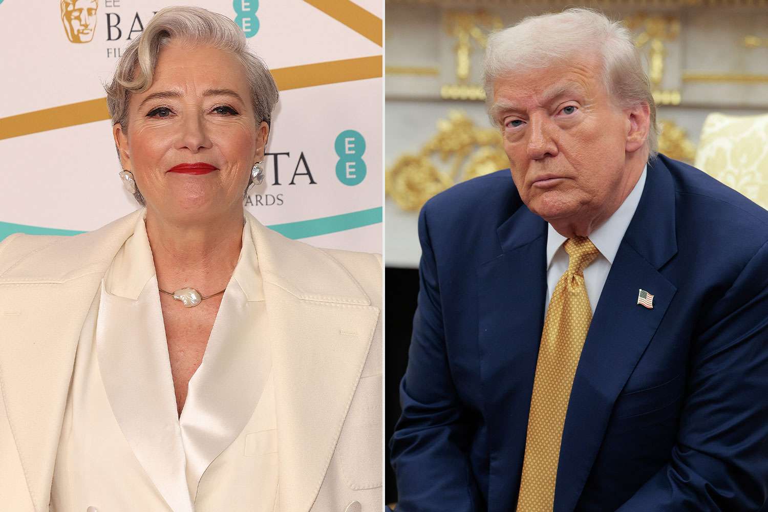 Actor Emma Thompson says Trump called her on day of divorce for a date