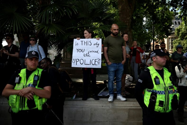 UK arrests 200 backing banned pro-Palestine group