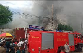 Fire breaks out at sea beach bar and restaurant in Chattogram