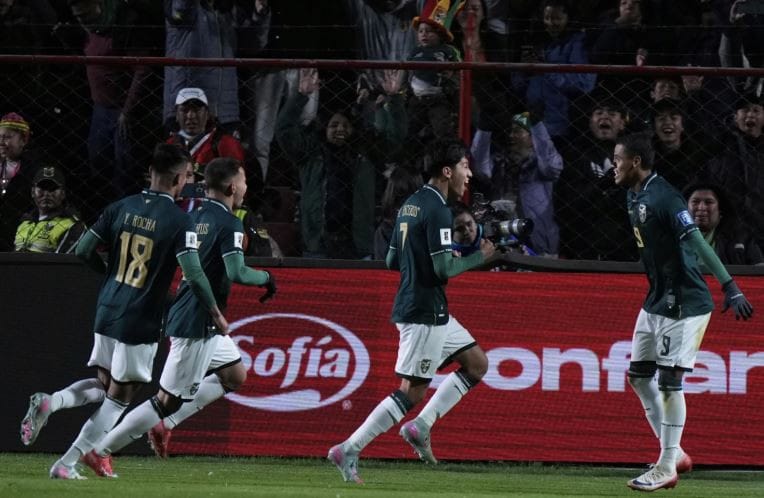 Bolivia beats Brazil 1-0 to advance to World Cup playoff