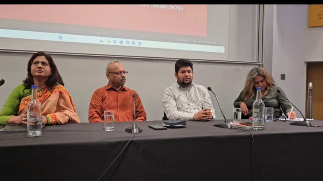 Adviser Mahfuj attends London events amid protests, tight security