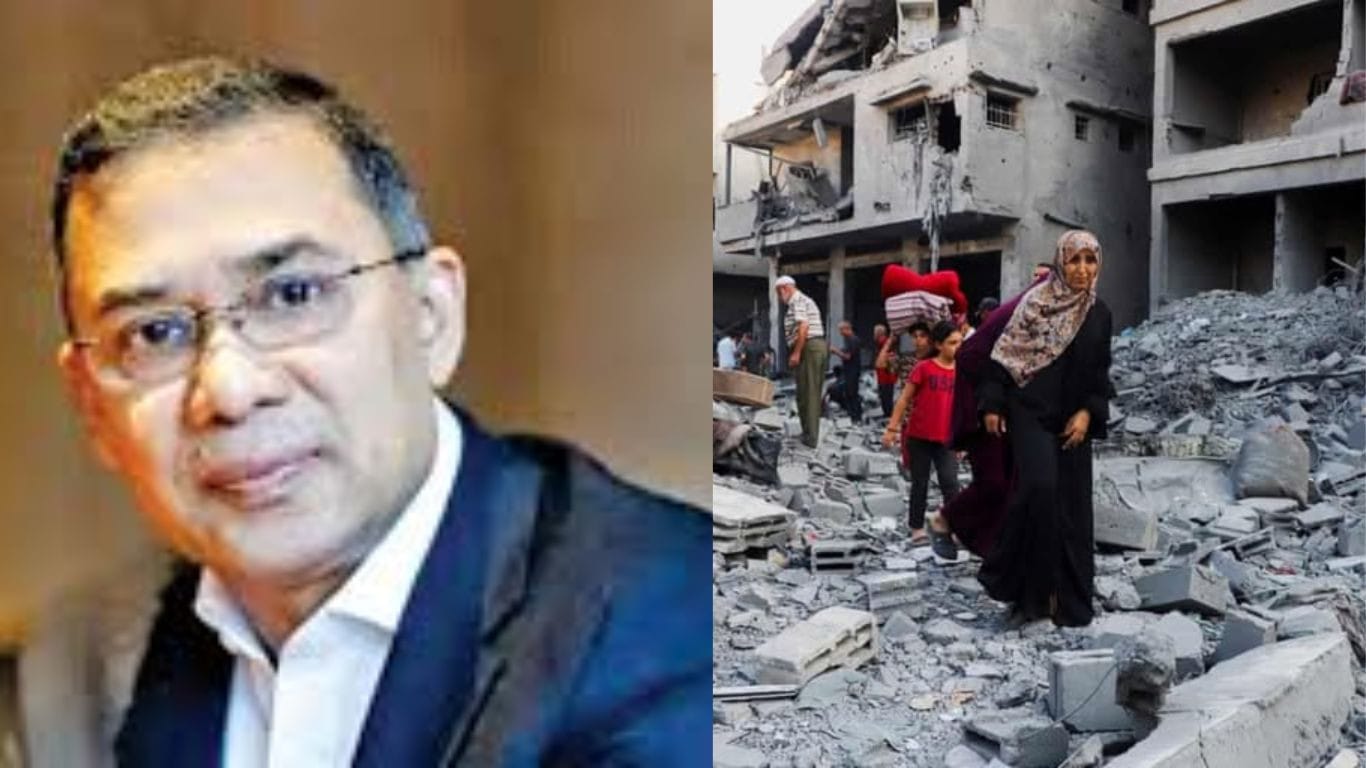 Tarique Rahman calls for immediate ceasefire, humanitarian aid into Gaza