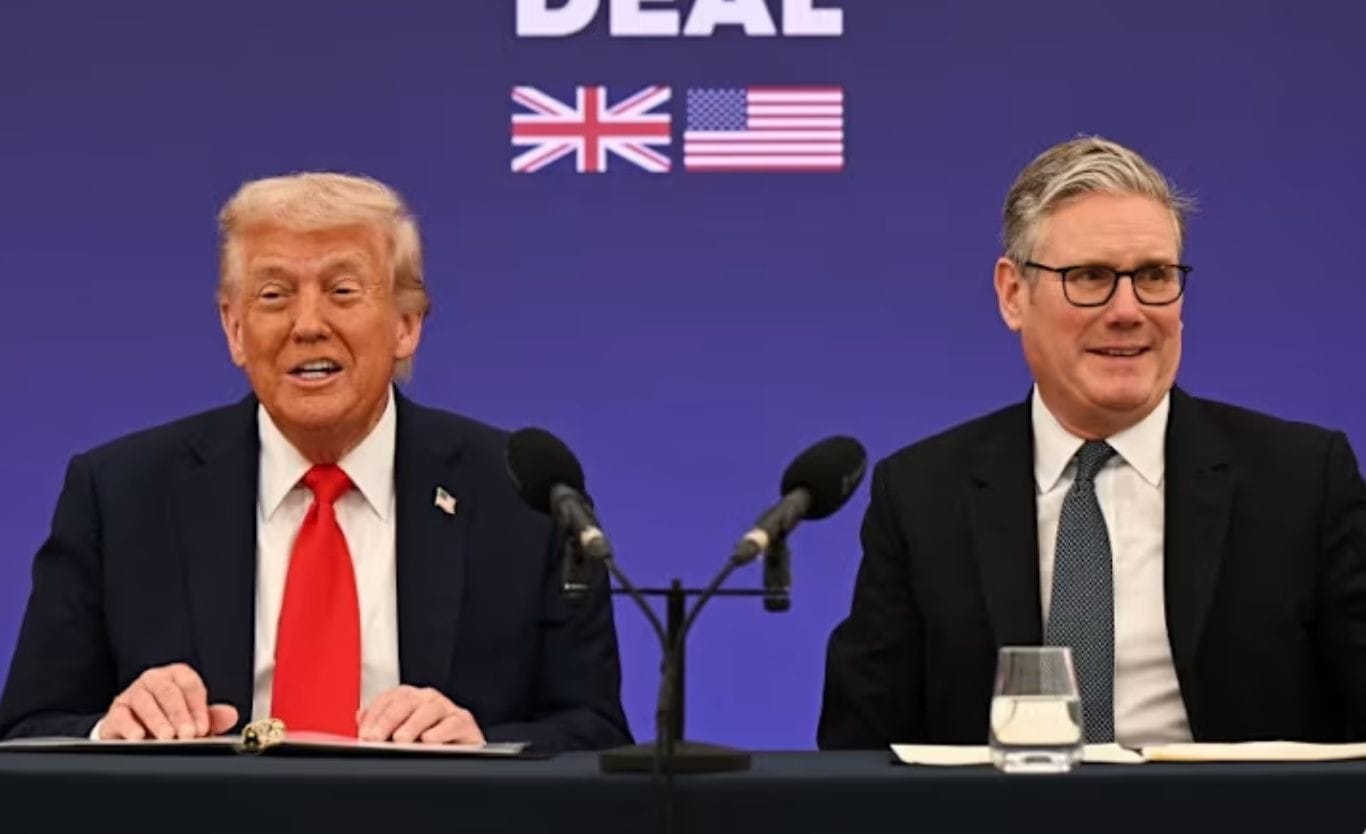 Trump, Starmer sign tech deal to seal ‘unbreakable bond’