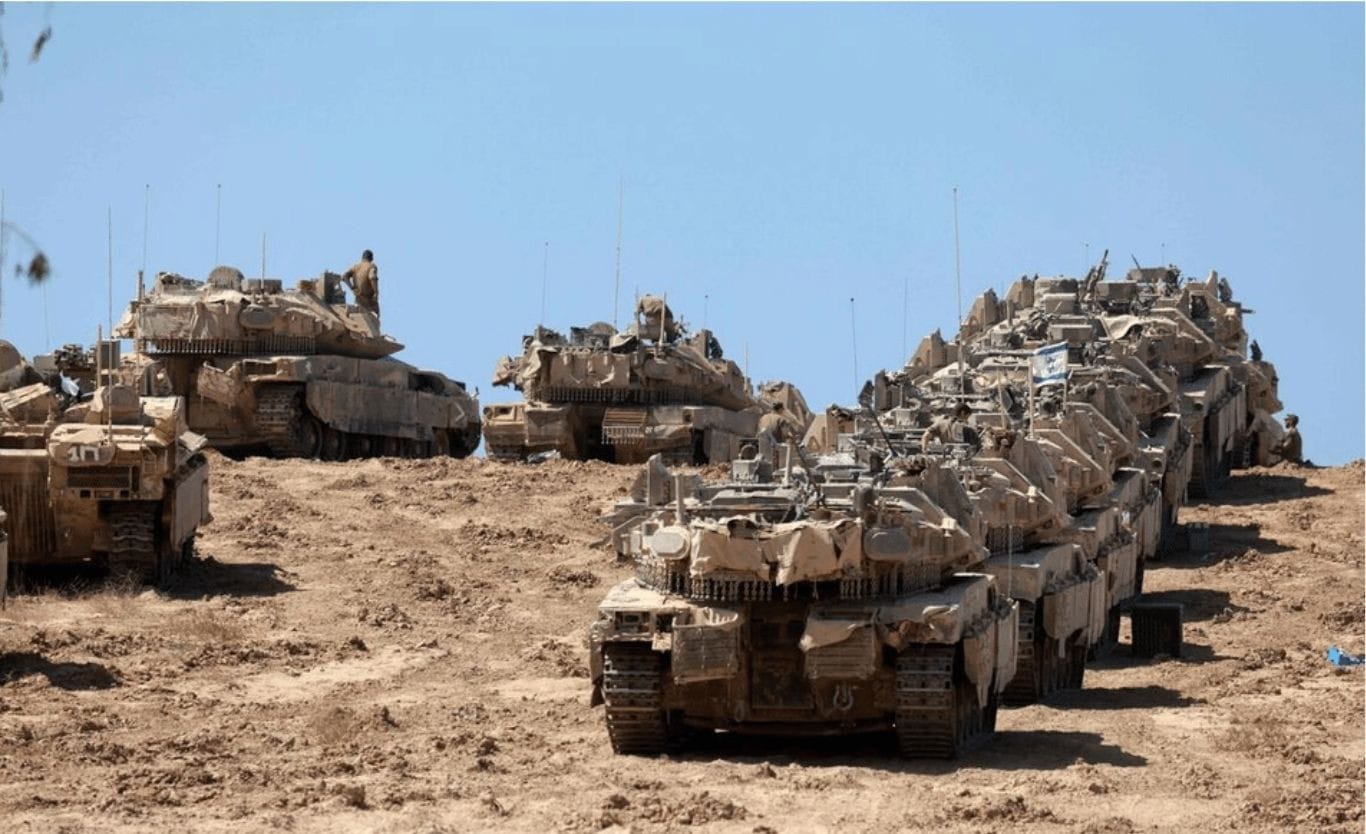 Israeli tanks, jets keep bombarding Gaza City