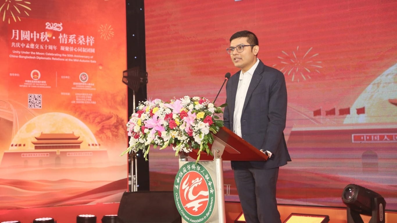 Nahian Rahman calls for stronger Bangladesh-China cooperation