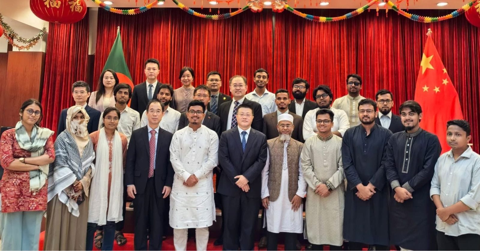 DUCSU leaders propose construction of 2 new halls to Chinese ambassador