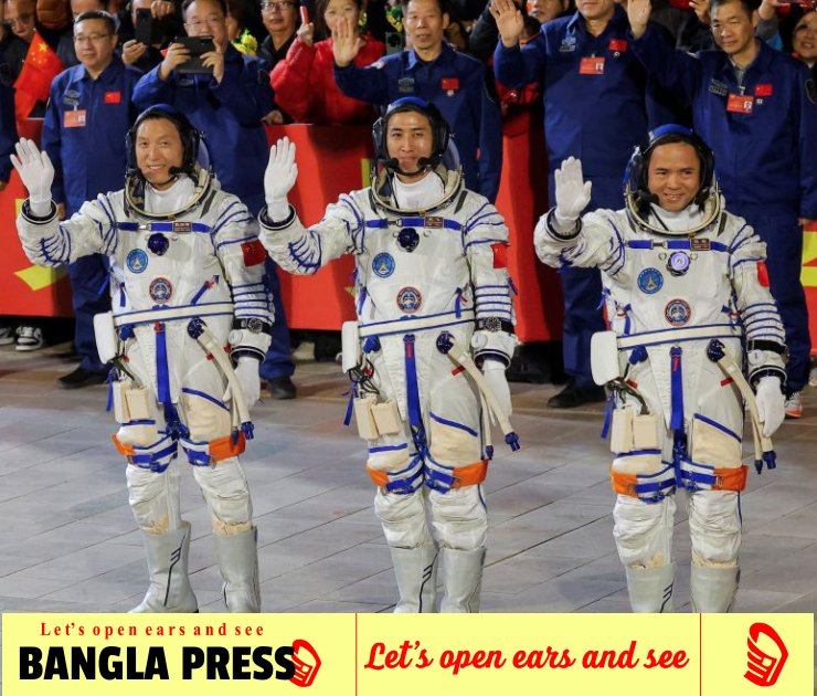 China sends its youngest astronaut to ‘Heavenly Palace’ space station