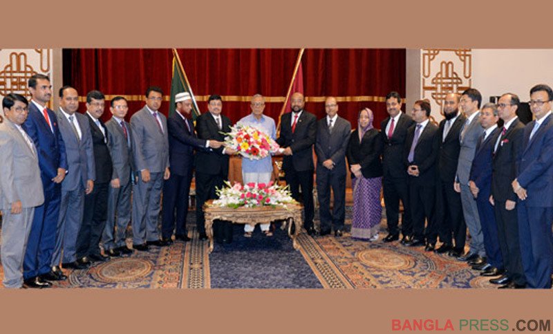 New HC judges meet President