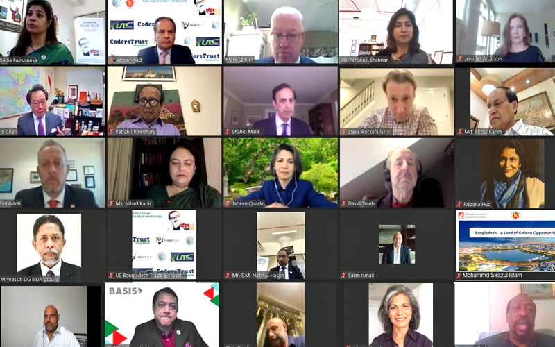 Virtual seminar held at Bangladesh Consulate General in NY