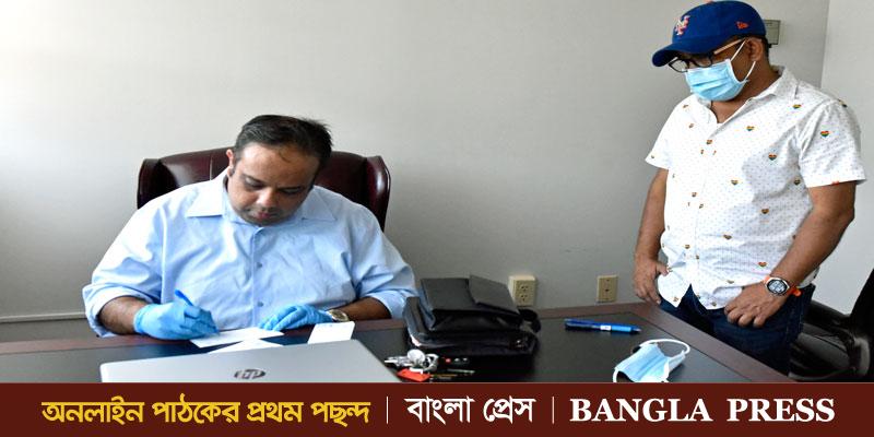 Bangladeshi Sabbir was praised by the Americans for providing 60 jobs in the epidemic
